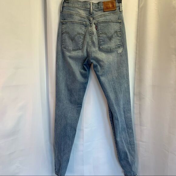 Levi’s Mile high super skinny Jeans Sz 28 - Picture 3 of 10